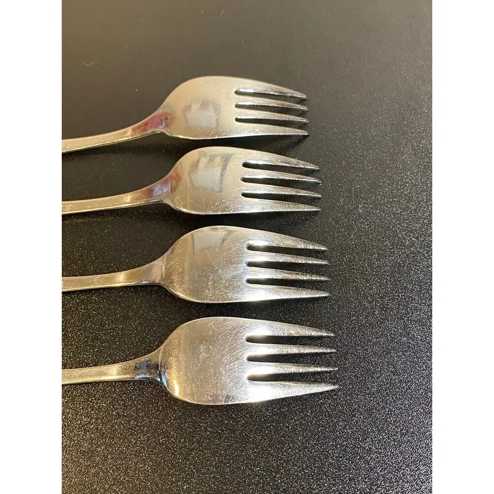 J.A. Henckels International MANOR Glossy Stainless 18/10 Salad Forks 7